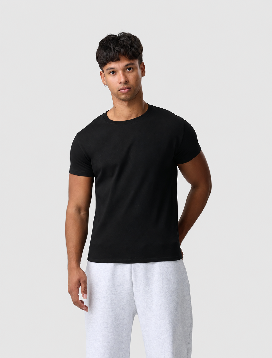 White Baby Tee - Mens