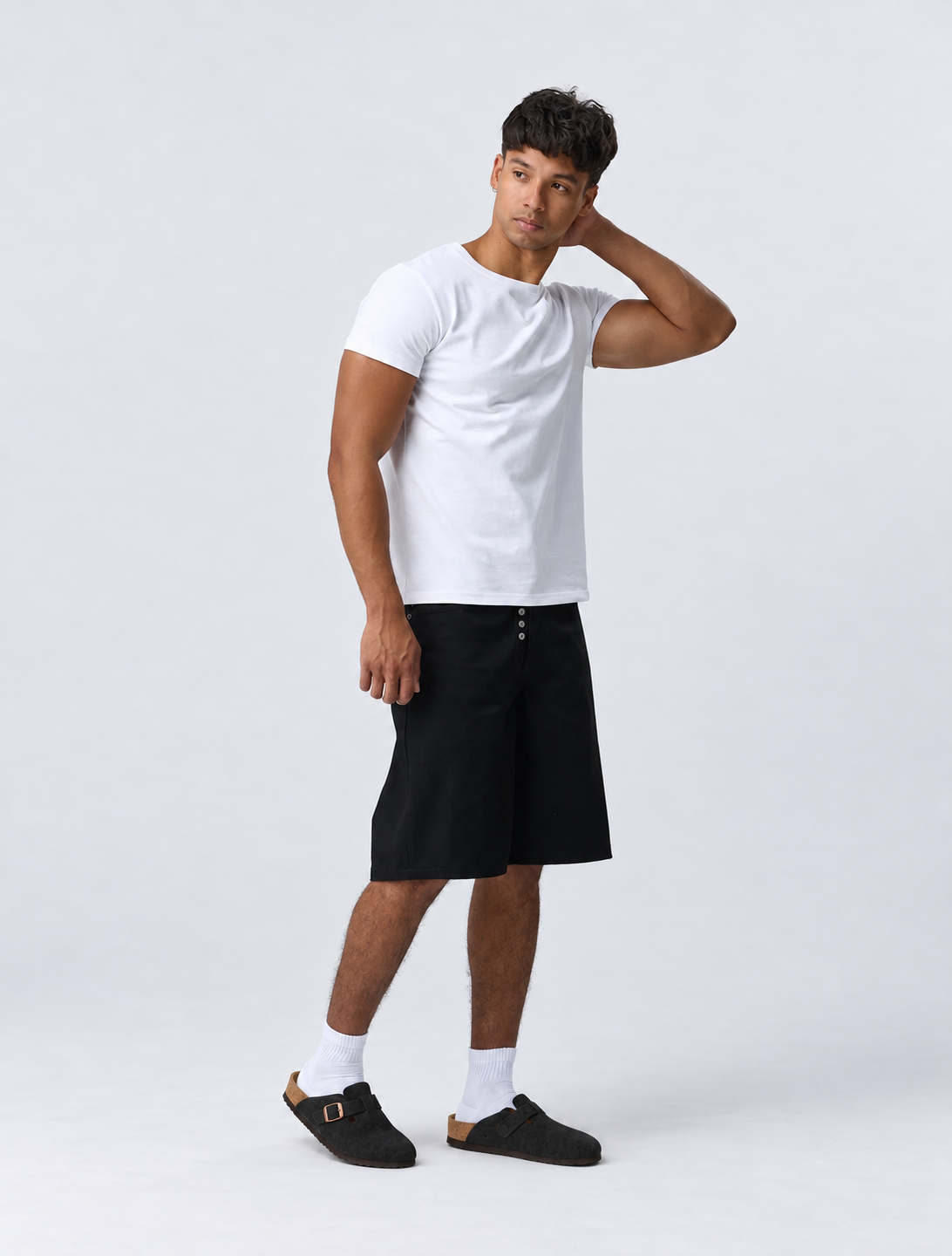 Black Selvedge Jorts