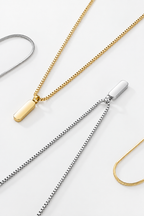 Minimal Pendant Necklace Combo