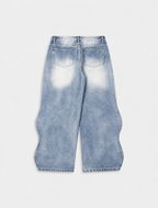 Wave Washed Baggy Jeans