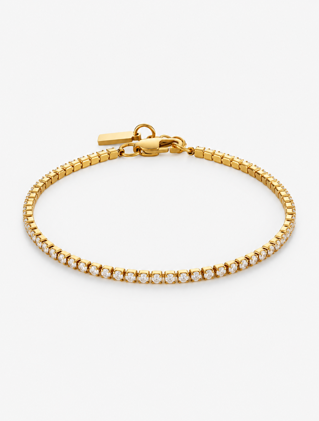 Minimal Tennis Bracelet
