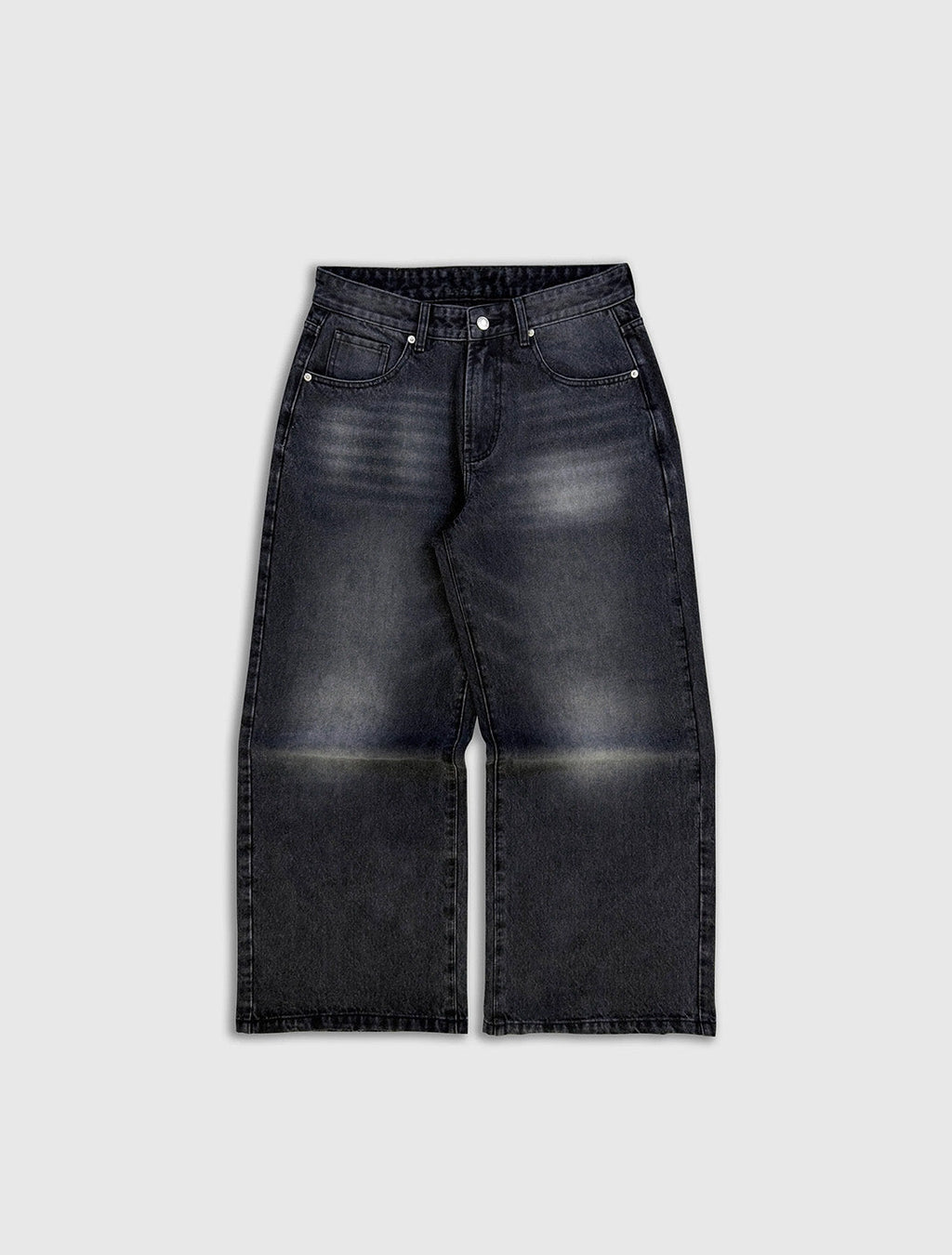 Stone Wash Denim Jeans