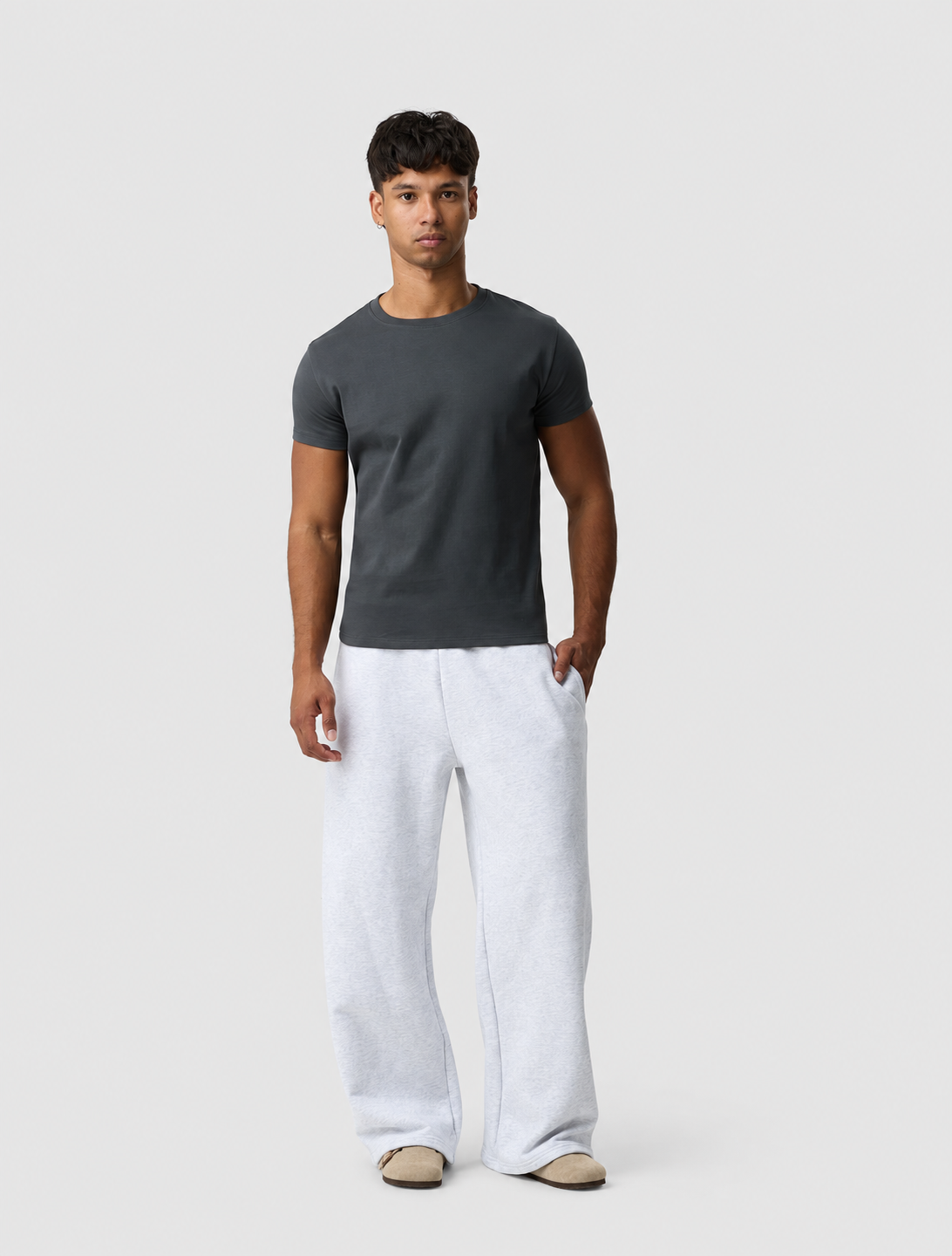 White Baby Tee - Mens